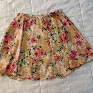 Floral Print Women's Skirt